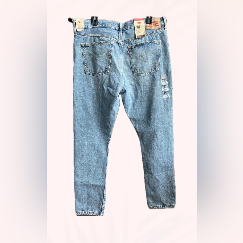 SOLD — LEVI's 501 skinny jeans 32X28 - Picture 4 of 4
